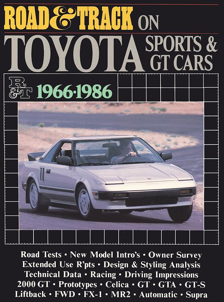 Road & track on Toyota sports & GT cars, 1966-1986 (Brooklands Road Tests) cover image