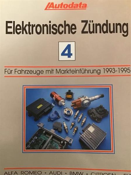 Autodata Elektronische Zündung 4 - Für Fahrzeuge mit Markteinführung 1993-1995