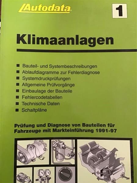 Autodata Klimaanlagen 1 - PKW 1991-1997