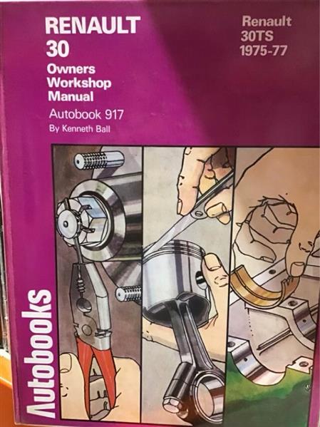 Renault 30 1975-77 Autobook