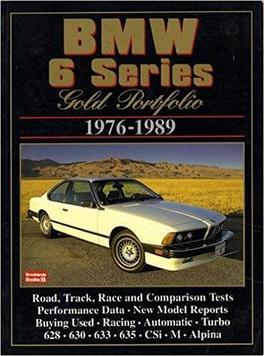 BMW 6 Series Gold Portfolio 1976-1989